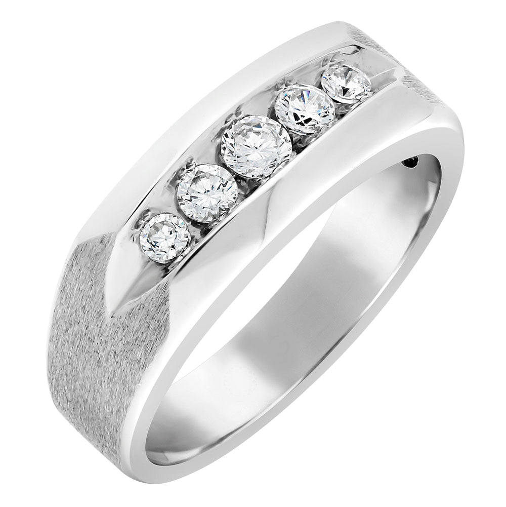 Round Men's Diamond Fashion Ring · 1.00 ct tw