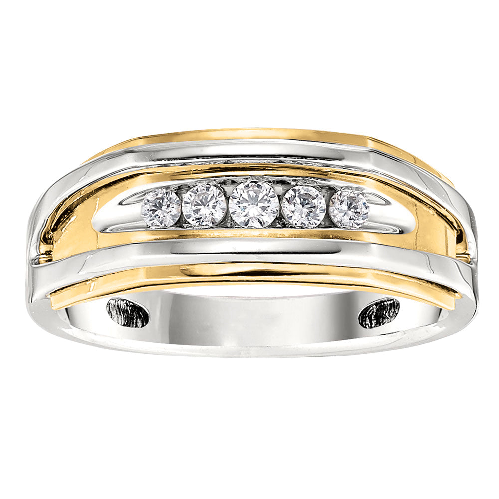 Round Men's Diamond Fashion Ring · 1.00 ct tw