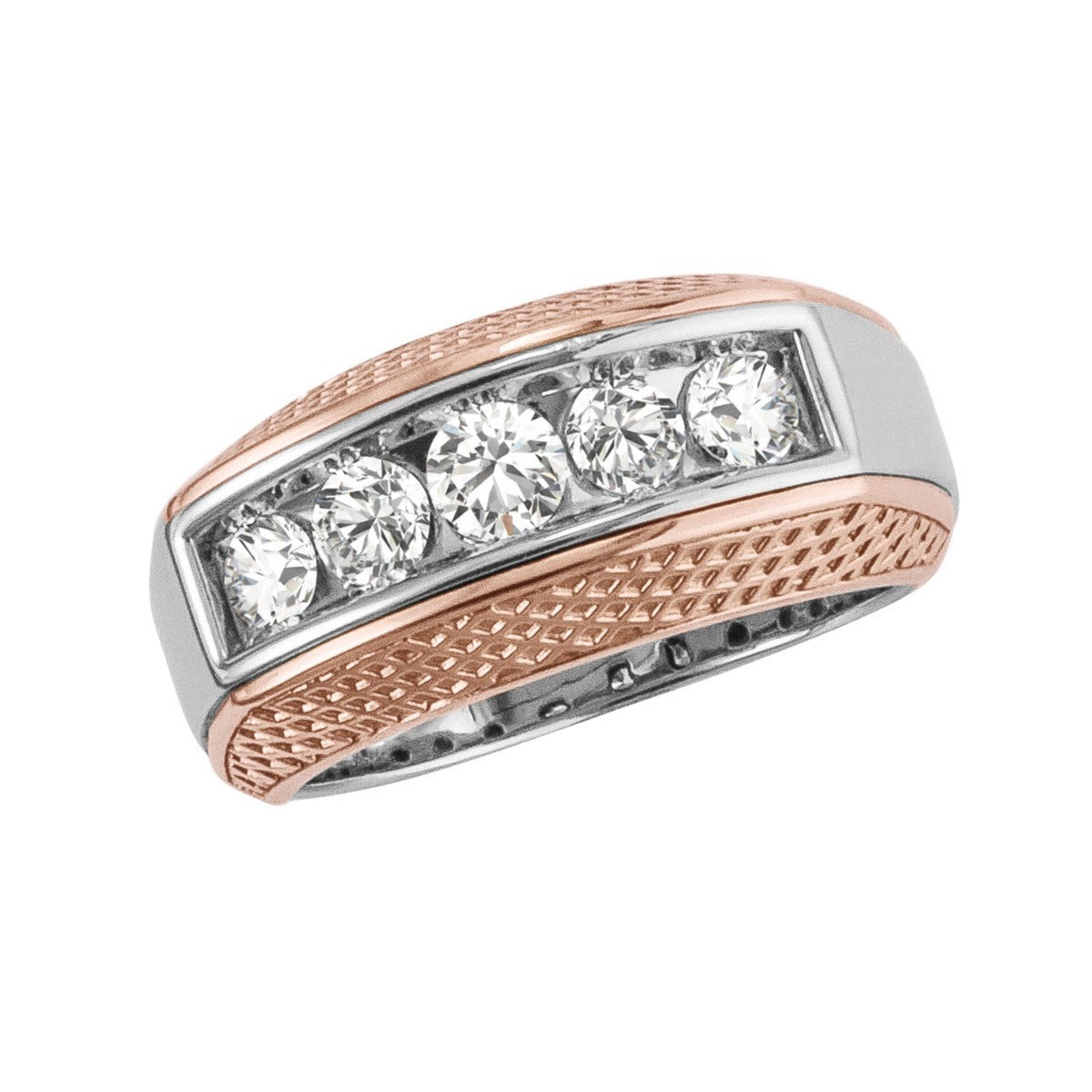 Round Men's Diamond Fashion Ring · 1.00 ct tw