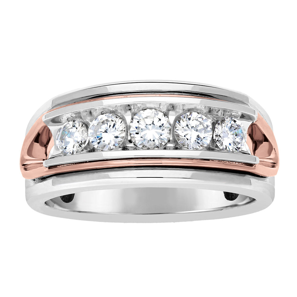 Round Men's Diamond Fashion Ring · 1.00 ct tw