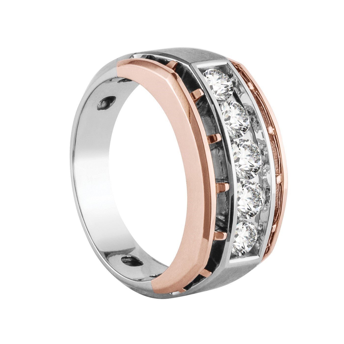 Round Men's Diamond Fashion Ring · 1.00 ct tw