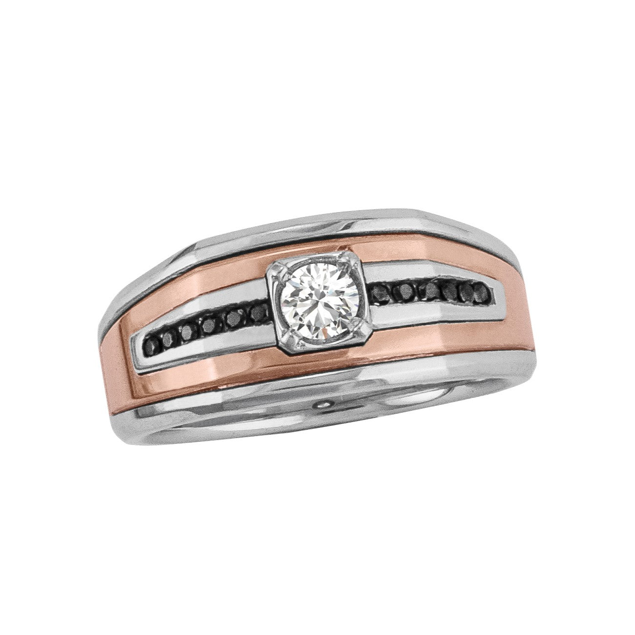 Round Men's Diamond Fashion Ring · 0.48 ct tw