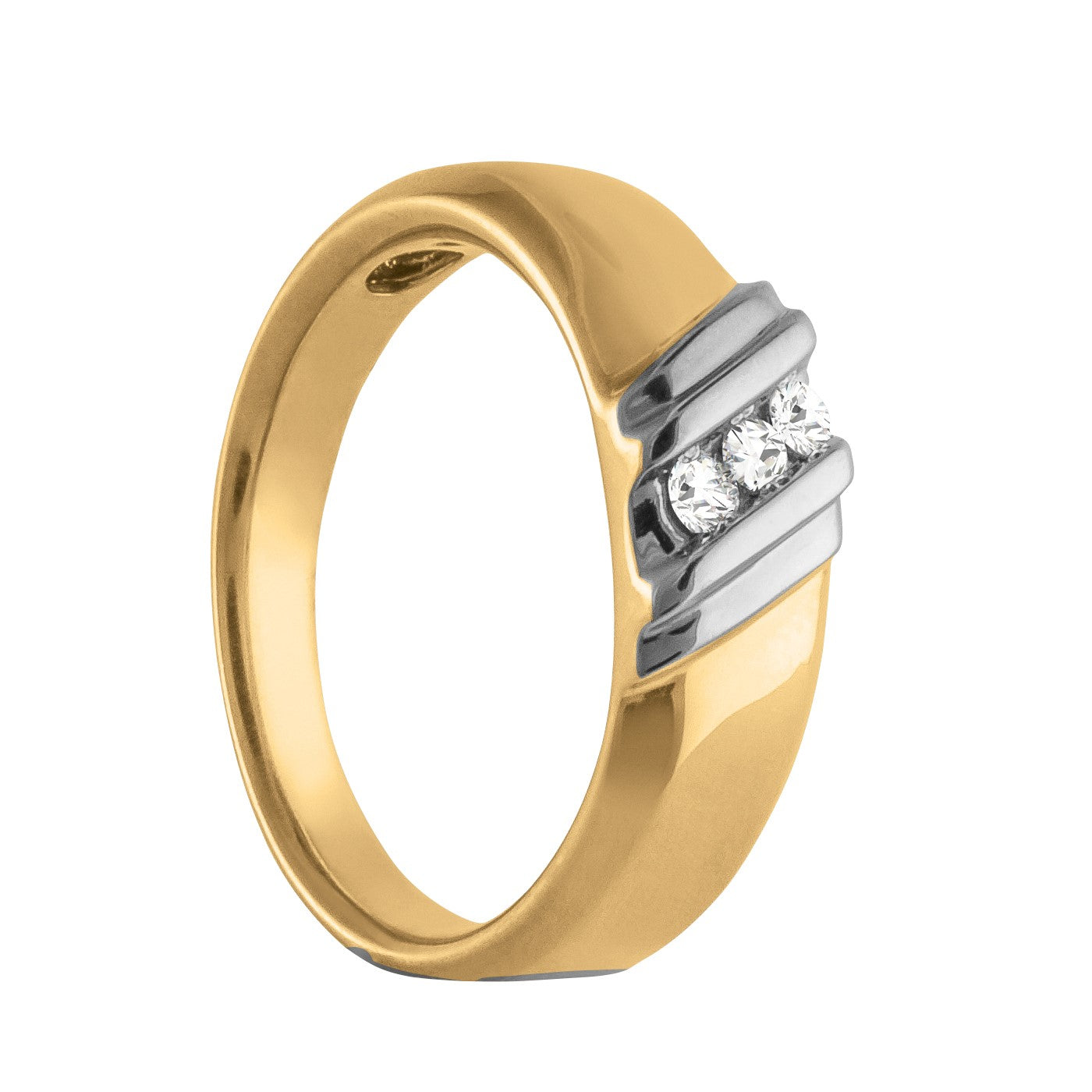 Men's Diamond Satin Finish Fashion Ring · 0.15 ct tw