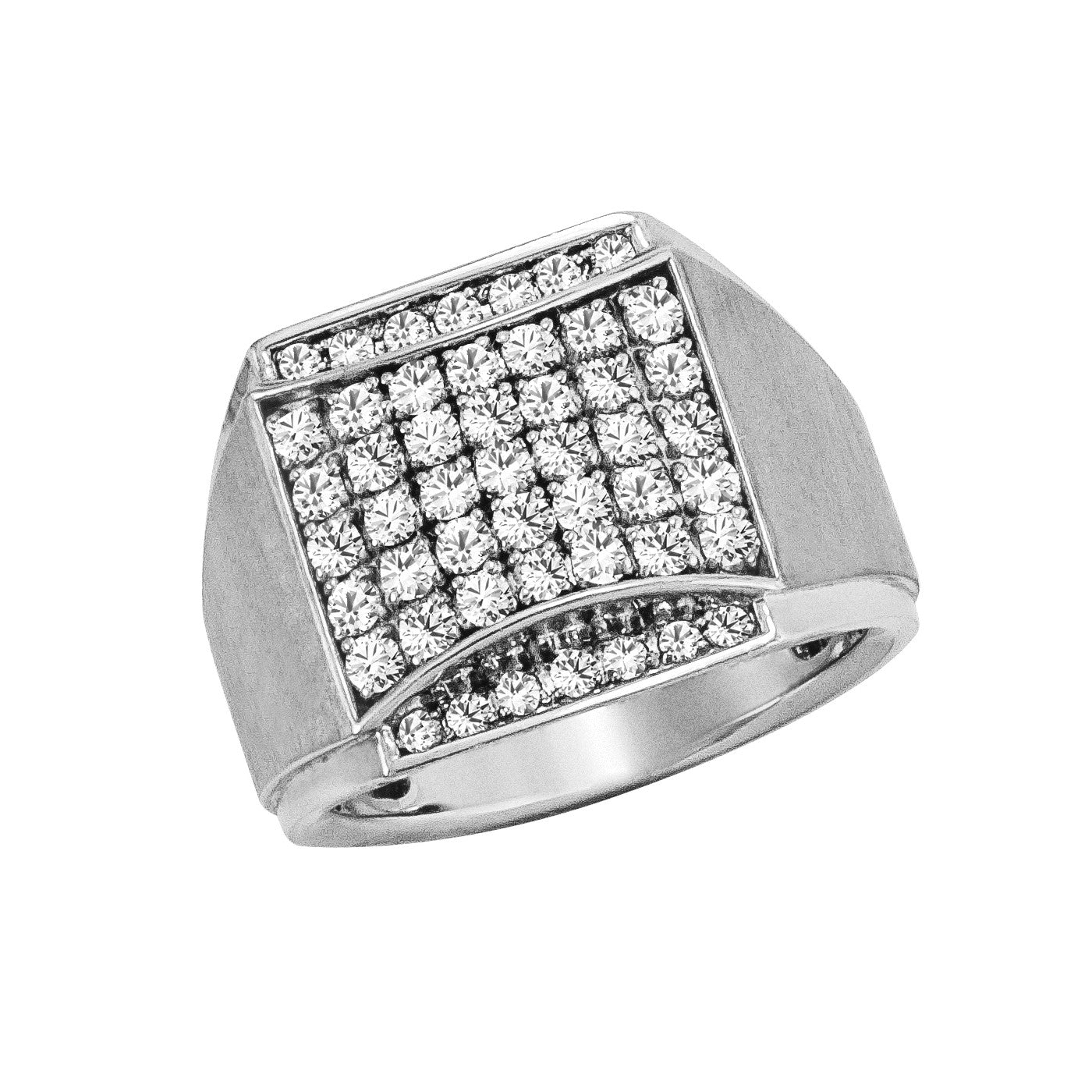 Gent's Diamond Cluster Ring · 1.49 ct tw