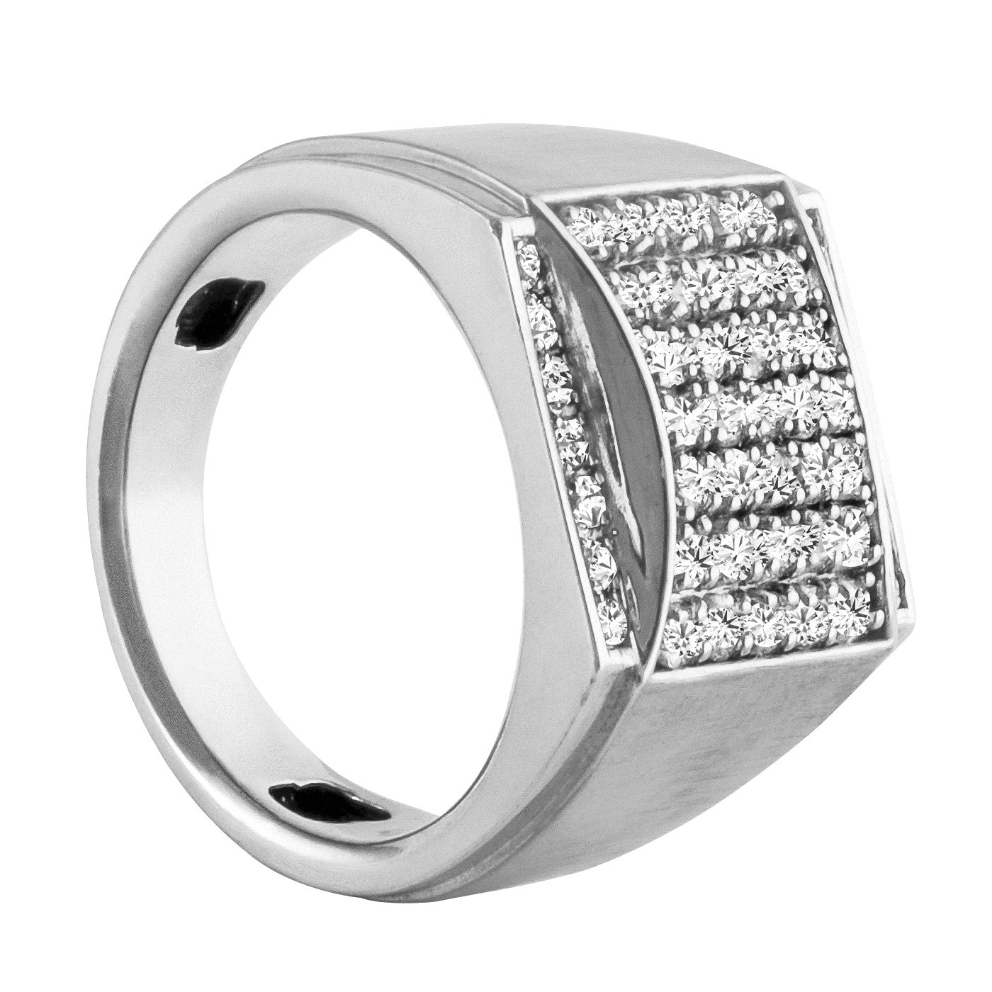 Gent's Diamond Cluster Ring · 1.49 ct tw
