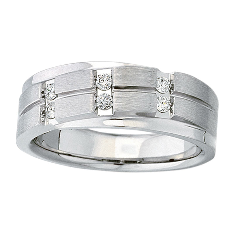Gent's Diamond Band · 0.24 ct tw