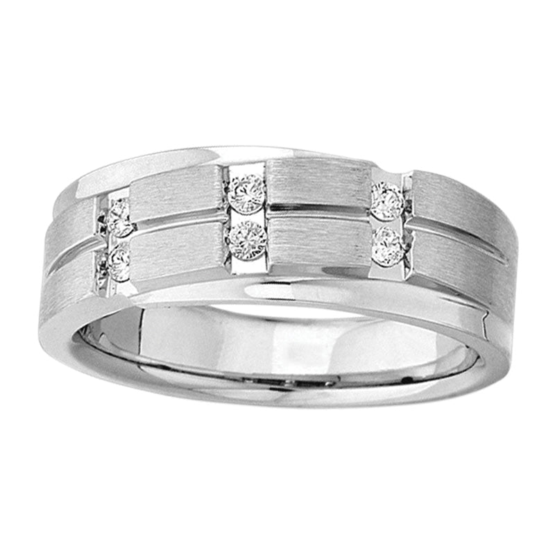 Gent's Diamond Band · 0.24 ct tw