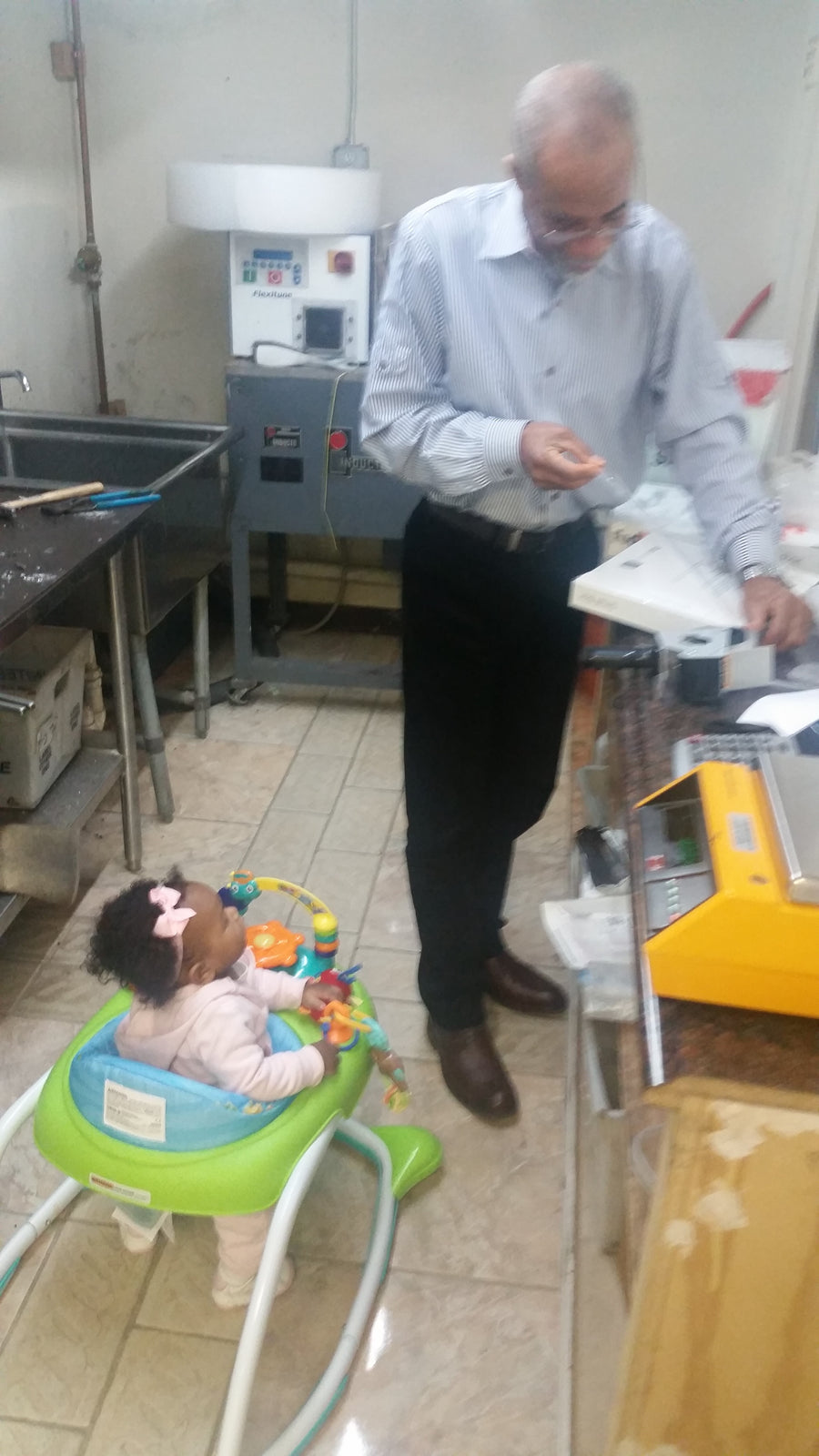 Alex overseeing shipping