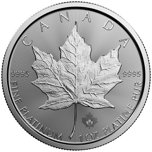 1 OZ PLATINUM CANADIAN MAPLE LEAF