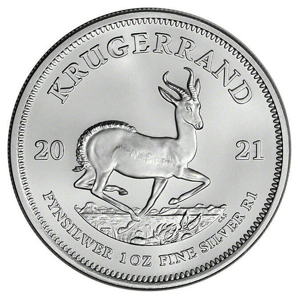 1 OZ SOUTH AFRICAN SILVER KRUGERRAND