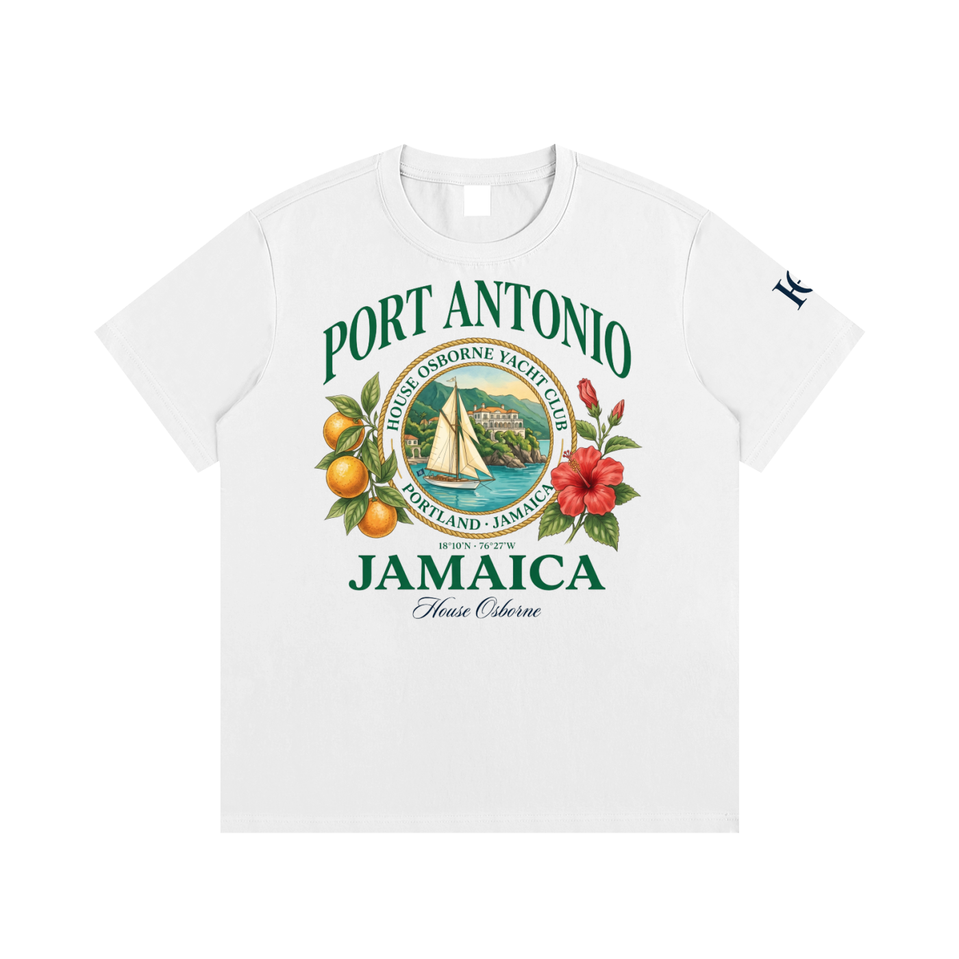 Port Antonio 100% Cotton T-Shirt