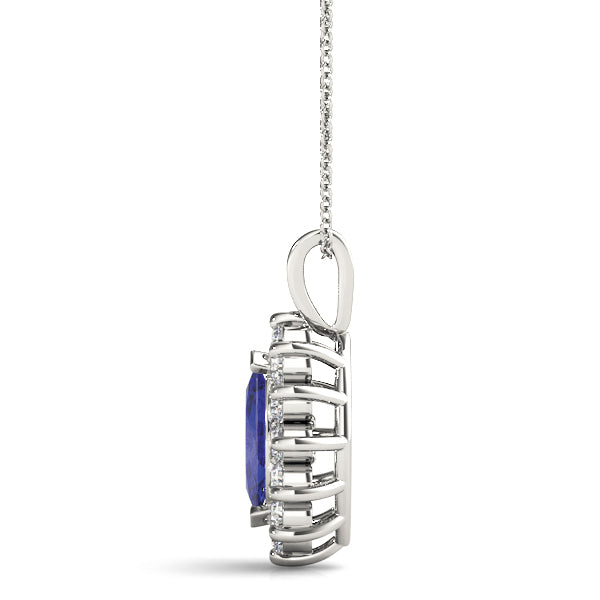Marquise Gemstone Pendant · 0.56 ct tw