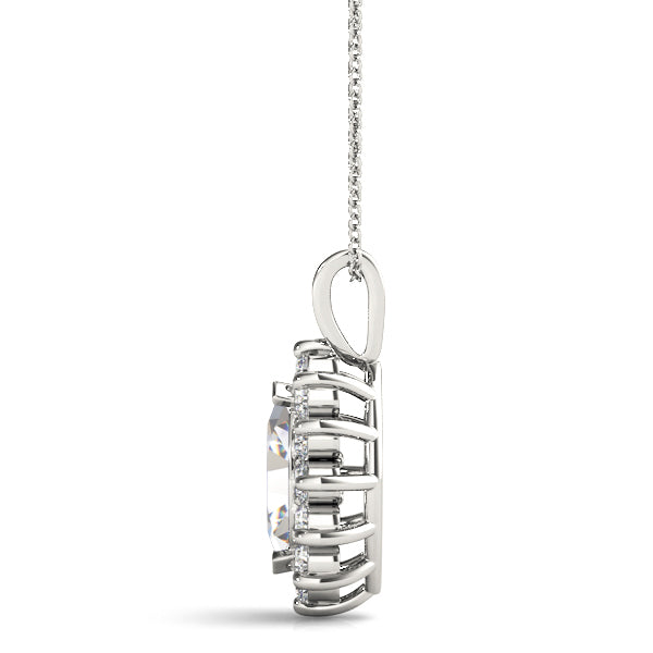 Marquise Gemstone Pendant · 0.20 ct tw