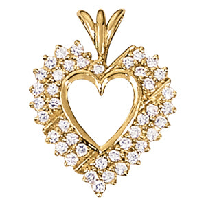 Heart Diamond Pendant · 1.02 ct tw