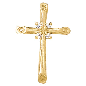 Religious Crosses Diamond Pendant · 0.10 ct tw