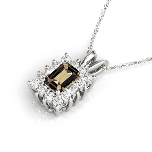 Emerald Gemstone Pendant · 0.14 ct tw