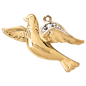 Religious Novelty Diamond Pendant · 0.01 ct tw