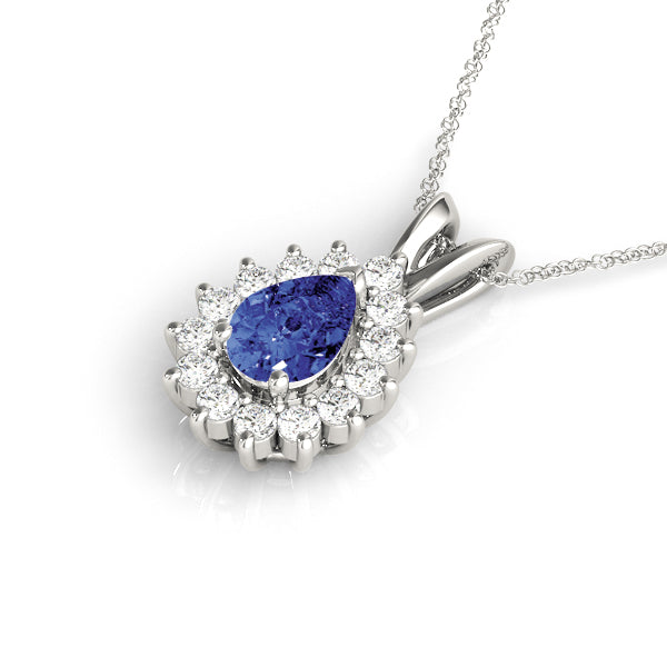 Pear Gemstone Pendant · 0.51 ct tw