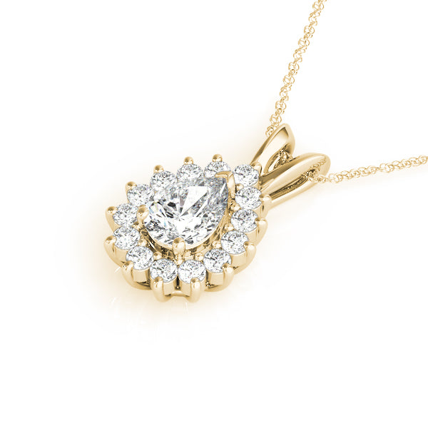 Pear Gemstone Pendant · 0.51 ct tw