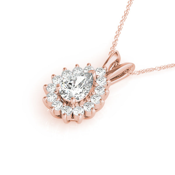 Pear Gemstone Pendant · 0.51 ct tw