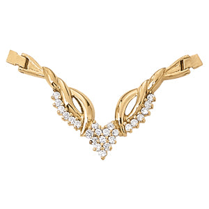 Neck Centers & Slides Diamond Pendant · 0.51 ct tw