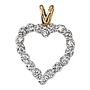 Heart Diamond Pendant · 0.07 ct tw
