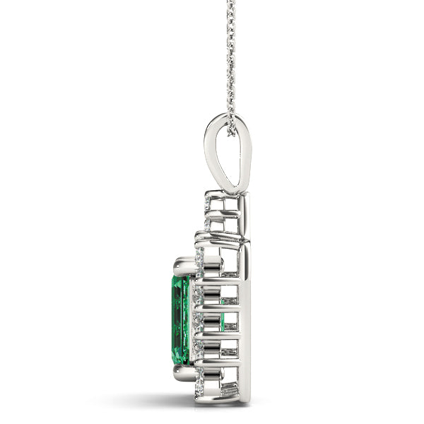 Emerald Gemstone Pendant · 0.53 ct tw