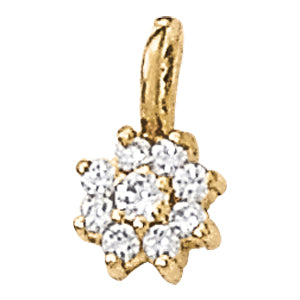 Cluster Diamond Pendant · 0.22 ct tw