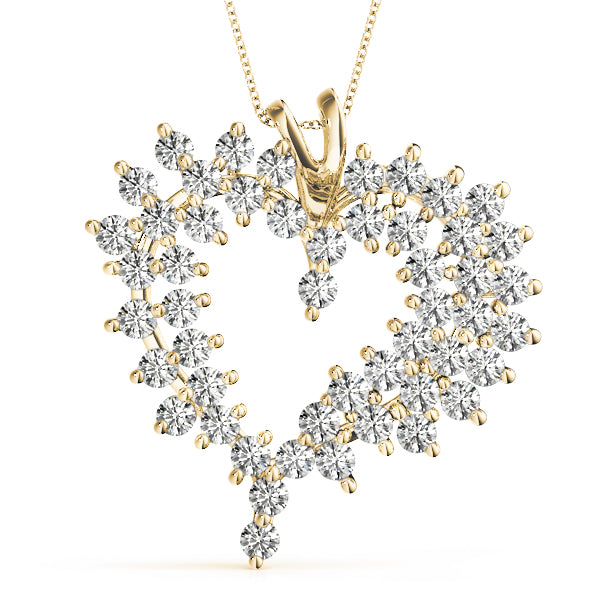 Heart Diamond Pendant · 2.00 ct tw