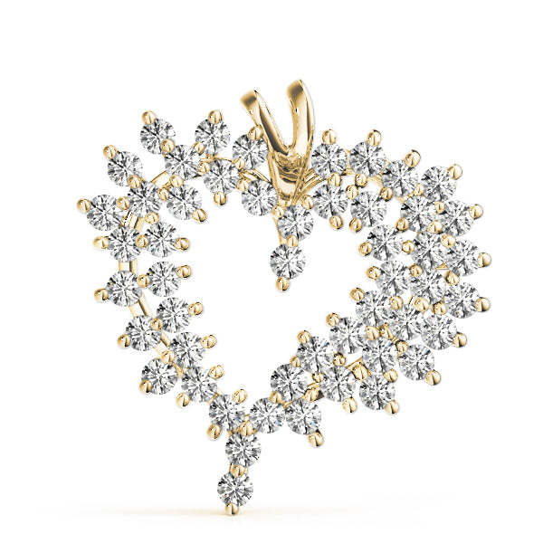 Heart Diamond Pendant · 2.00 ct tw