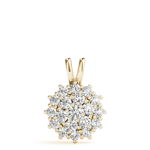 Cluster Diamond Pendant · 2.00 ct tw