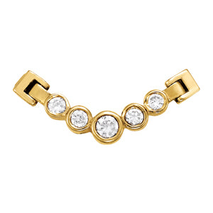 Neck Centers & Slides Diamond Pendant · 0.50 ct tw