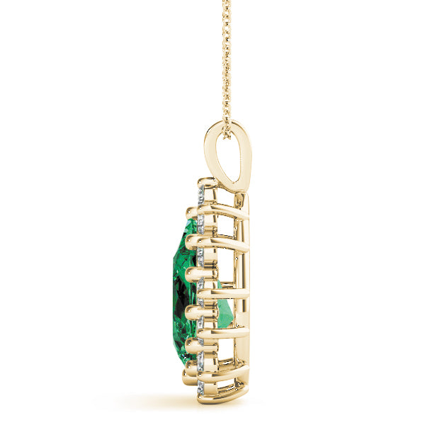 Pear Gemstone Pendant · 0.52 ct tw
