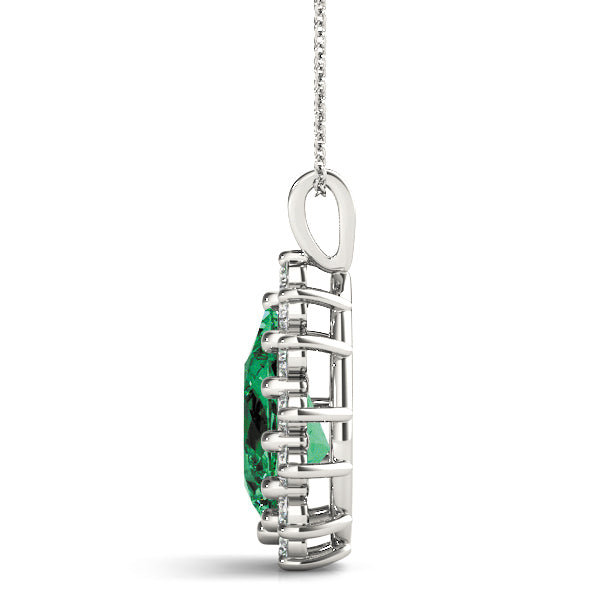Pear Gemstone Pendant · 0.52 ct tw