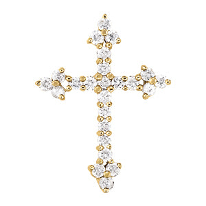 Religious Crosses Diamond Pendant · 0.72 ct tw