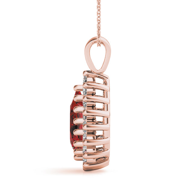 Pear Gemstone Pendant · 0.48 ct tw