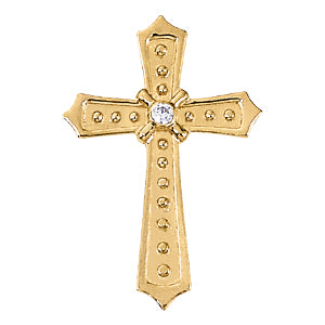 Religious Crosses Diamond Pendant · 0.10 ct tw