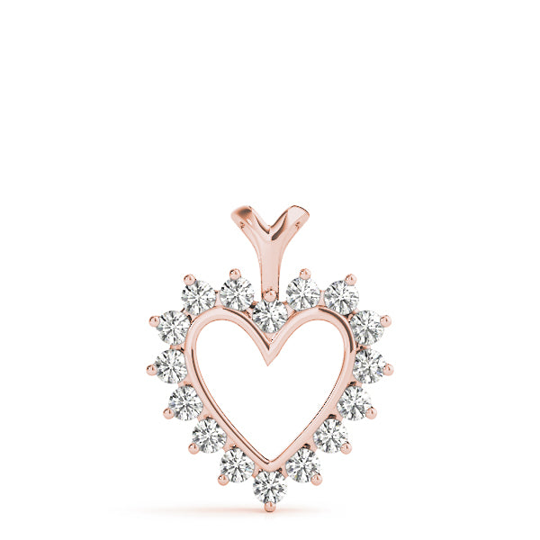 Heart Diamond Pendant · 0.32 ct tw