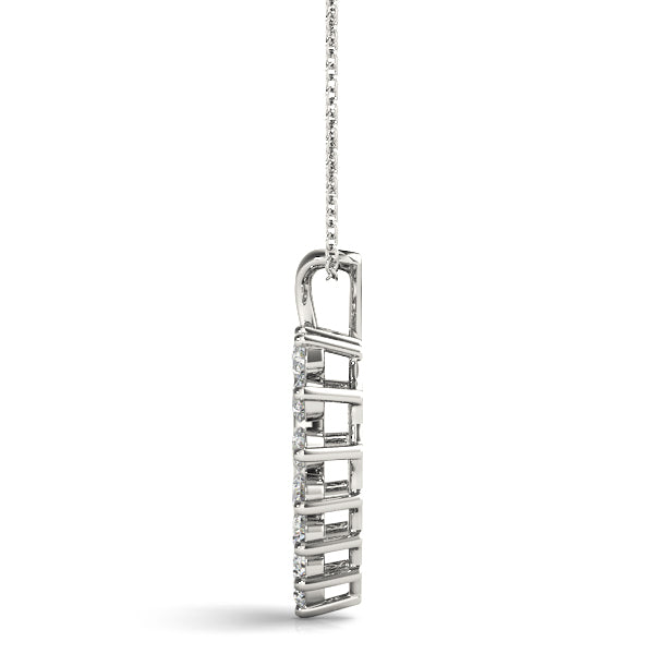 Heart Diamond Pendant · 0.96 ct tw