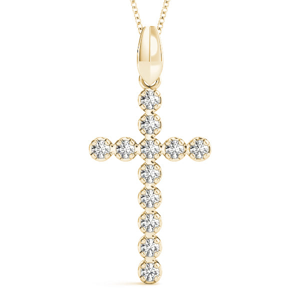 Religious Crosses Diamond Pendant · 0.12 ct tw