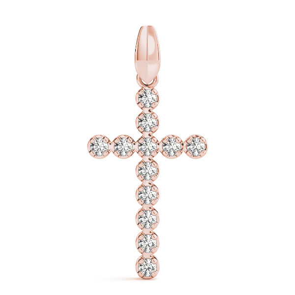 Religious Crosses Diamond Pendant · 0.12 ct tw