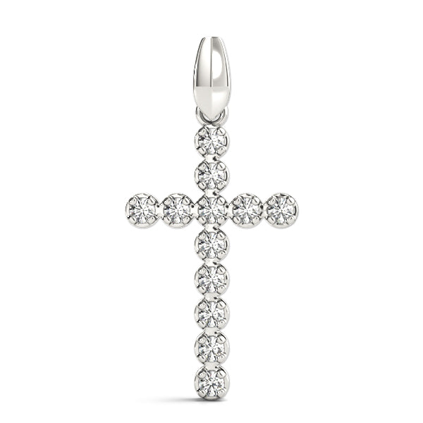 Religious Crosses Diamond Pendant · 0.12 ct tw