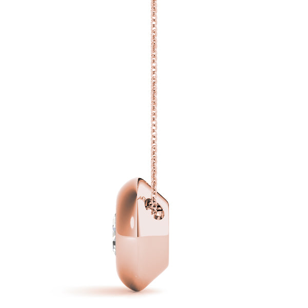 Round Diamond Solitaire Pendant · 0.20 ct tw
