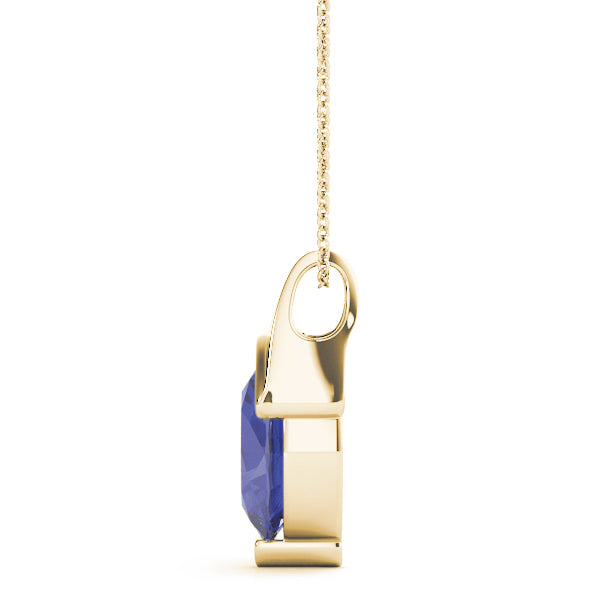 Oval Gemstone Pendant
