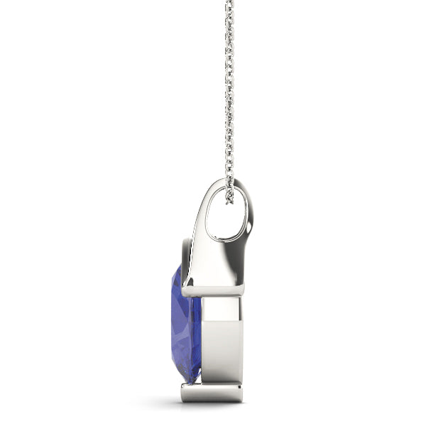 Oval Gemstone Pendant