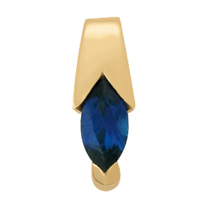 Marquise Gemstone Pendant