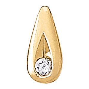 Diamond Solitaire Pendant · 0.20 ct tw