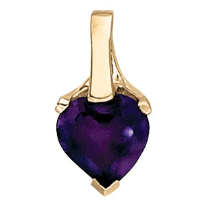 Heart Gemstone Pendant