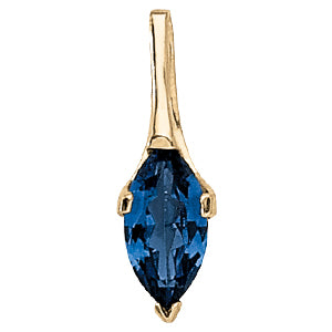 Marquise Gemstone Pendant