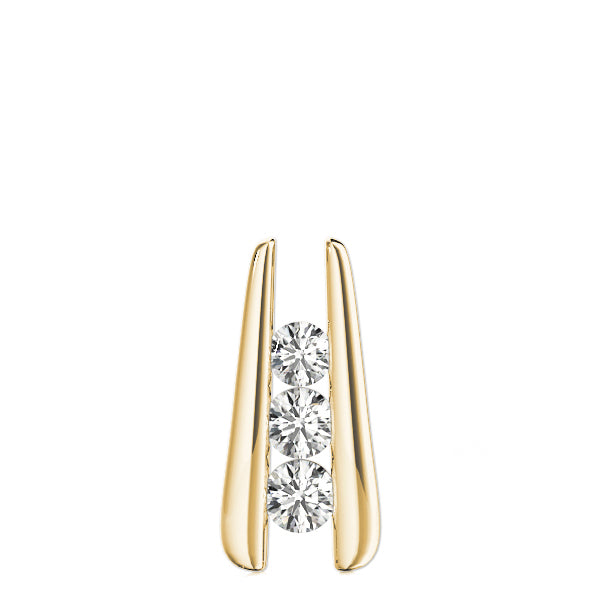 Three-Stone Diamond Pendant · 1.00 ct tw